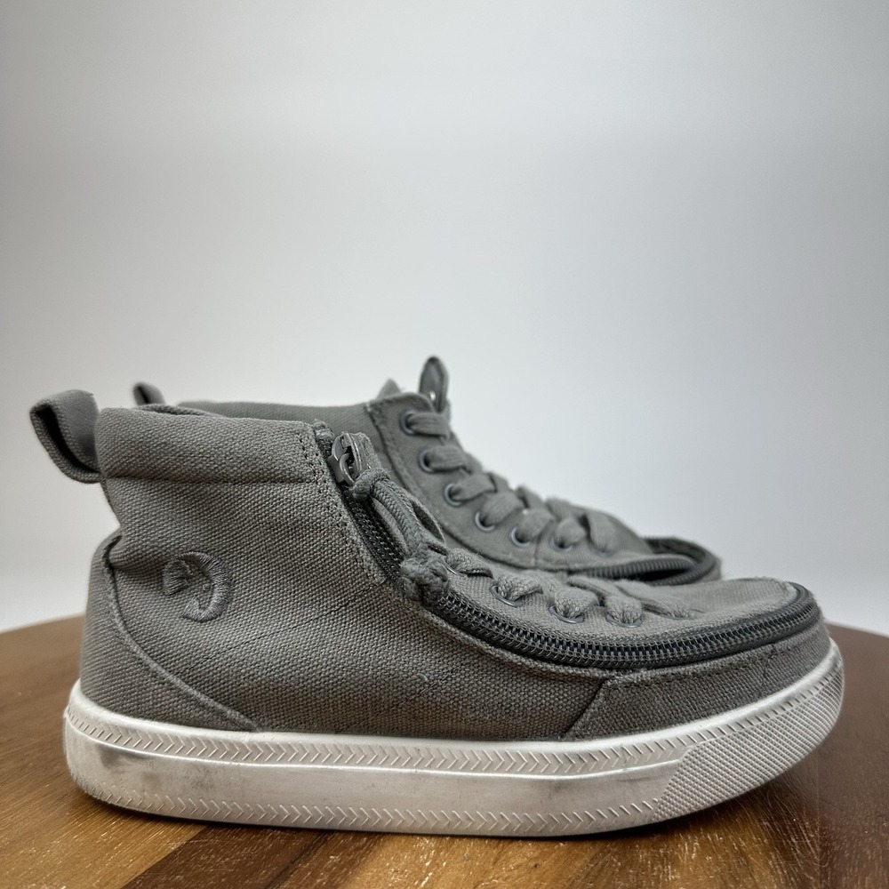 Little Kids Boys Billy Classic Gray High Top Zip Around Sneakers Shoes Size 13 C